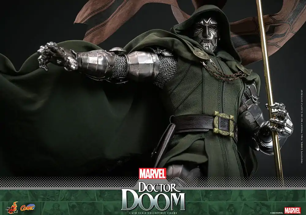 Marvel Comic Masterpiece akčná figúrka 1/6 Doctor Doom 33 cm termékfotó