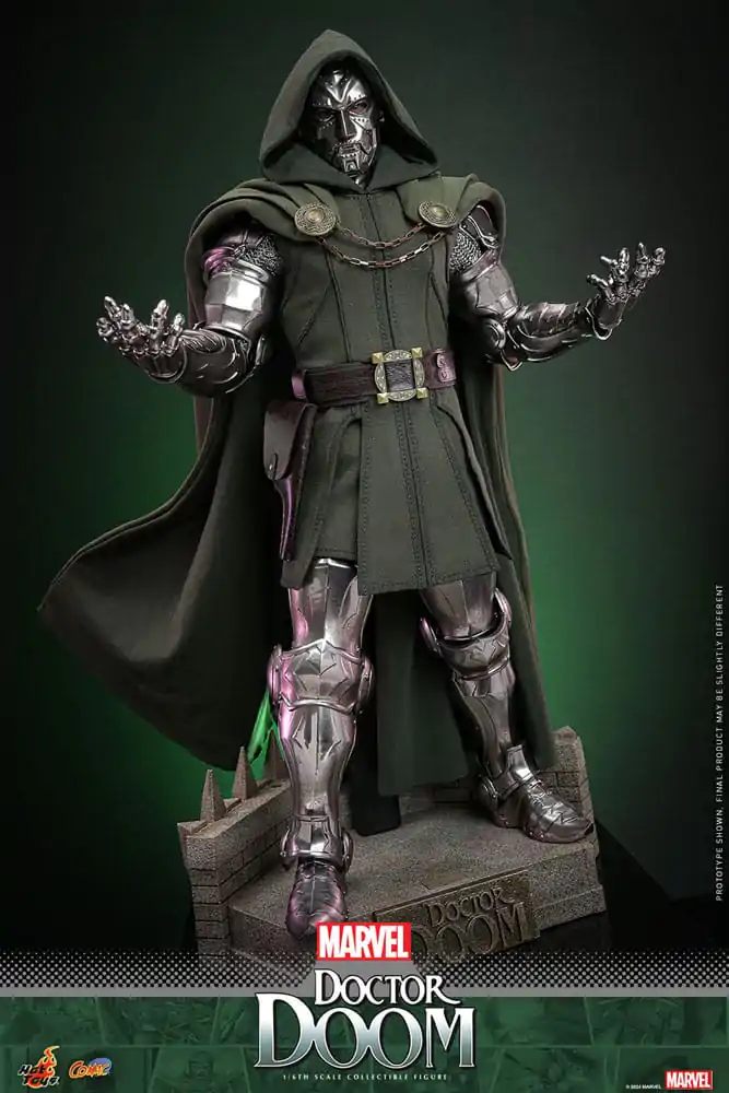 Marvel Comic Masterpiece akčná figúrka 1/6 Doctor Doom 33 cm termékfotó