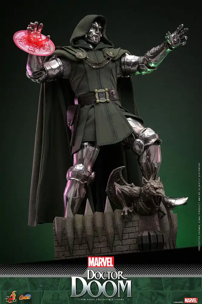 Marvel Comic Masterpiece akčná figúrka 1/6 Doctor Doom 33 cm termékfotó