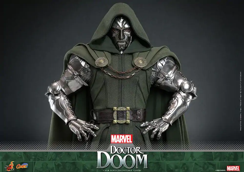 Marvel Comic Masterpiece akčná figúrka 1/6 Doctor Doom 33 cm termékfotó