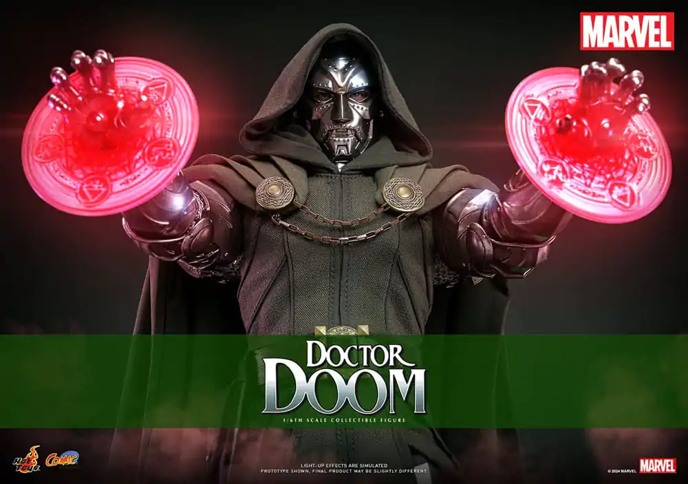 Marvel Comic Masterpiece akčná figúrka 1/6 Doctor Doom 33 cm termékfotó