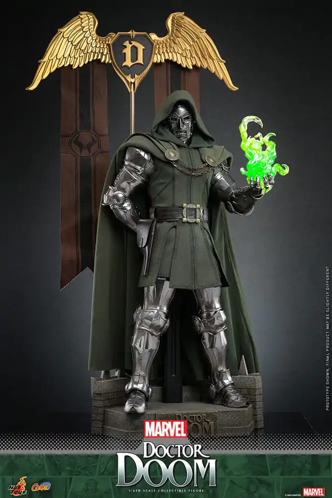 Marvel Comic Masterpiece akčná figúrka 1/6 Doctor Doom 33 cm termékfotó