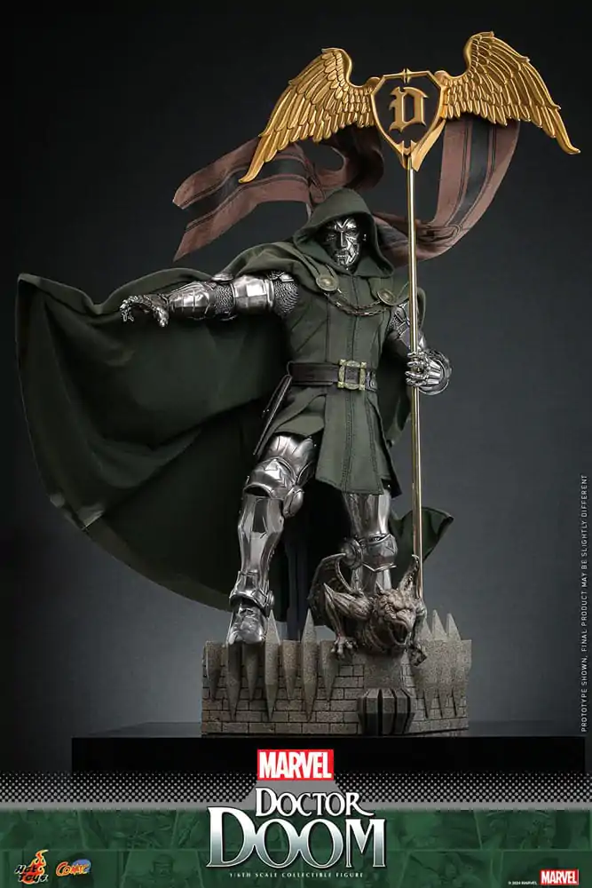 Marvel Comic Masterpiece akčná figúrka 1/6 Doctor Doom 33 cm termékfotó