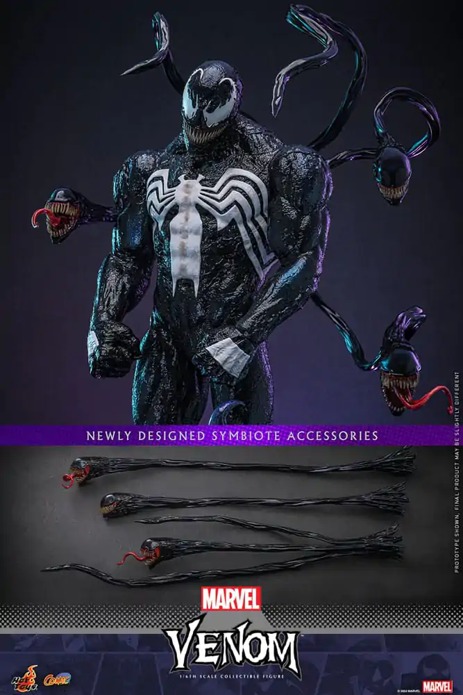 Marvel Comic Masterpiece Akčná figúrka 1/6 Venom 39 cm termékfotó