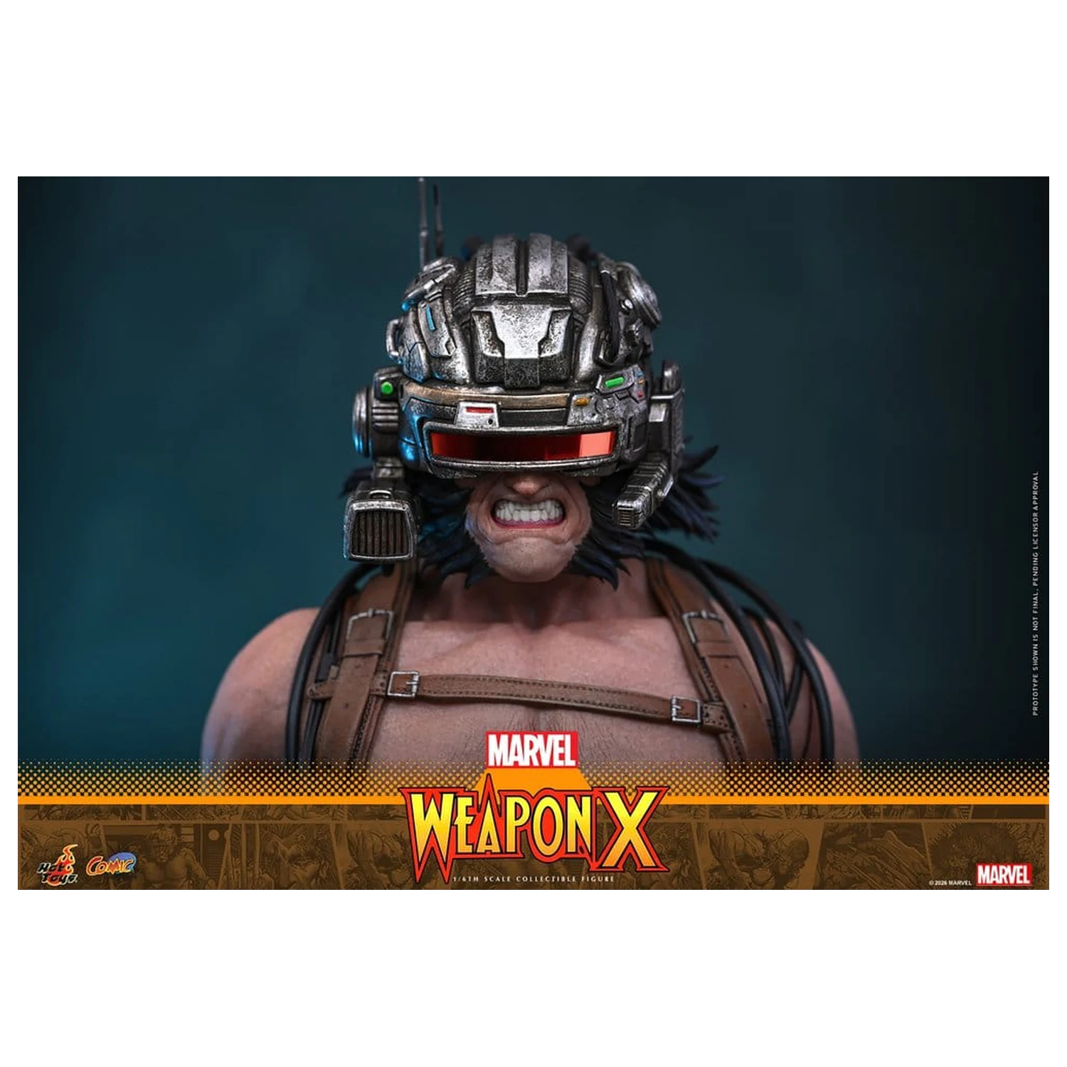 Marvel Comic Masterpiece akčná figúrka 1/6 Weapon X 31 cm produktová fotografia