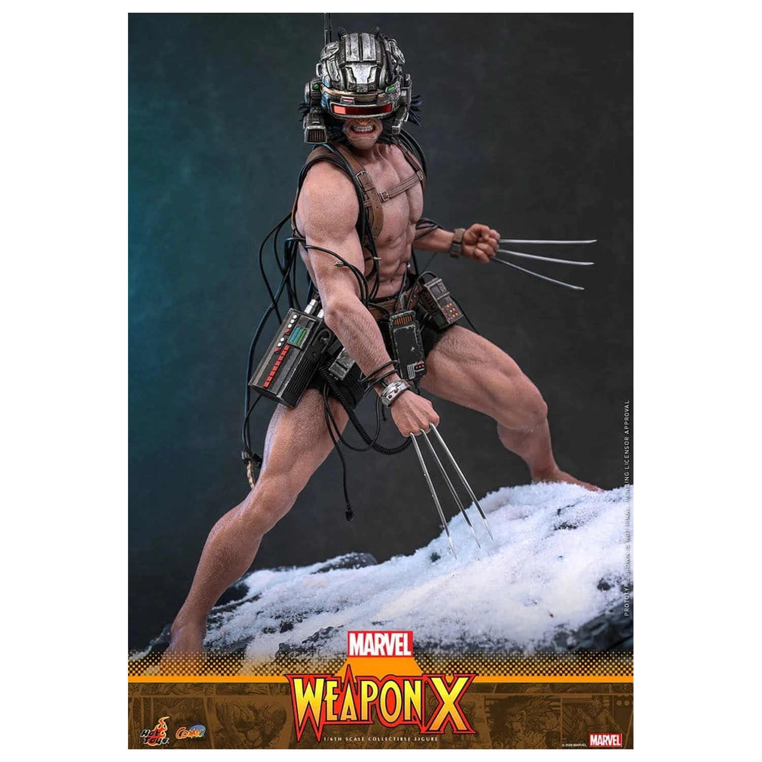 Marvel Comic Masterpiece akčná figúrka 1/6 Weapon X 31 cm produktová fotografia