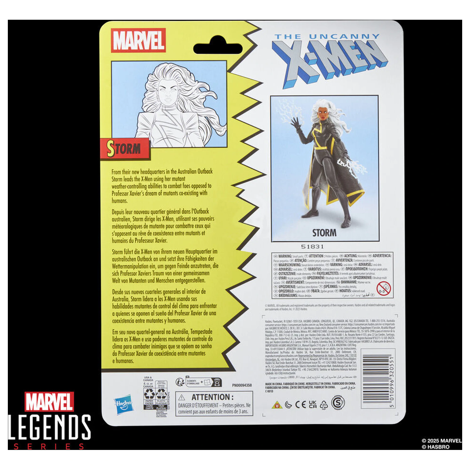 Marvel Comic The Uncanny X-Men Storm figúrka 15cm produktová fotografia
