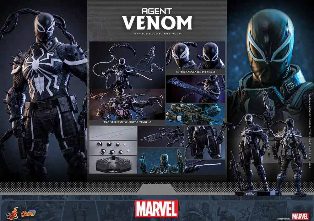 Marvel Comics Akčná figúrka 1/6 Agent Venom 32 cm produktová fotografia