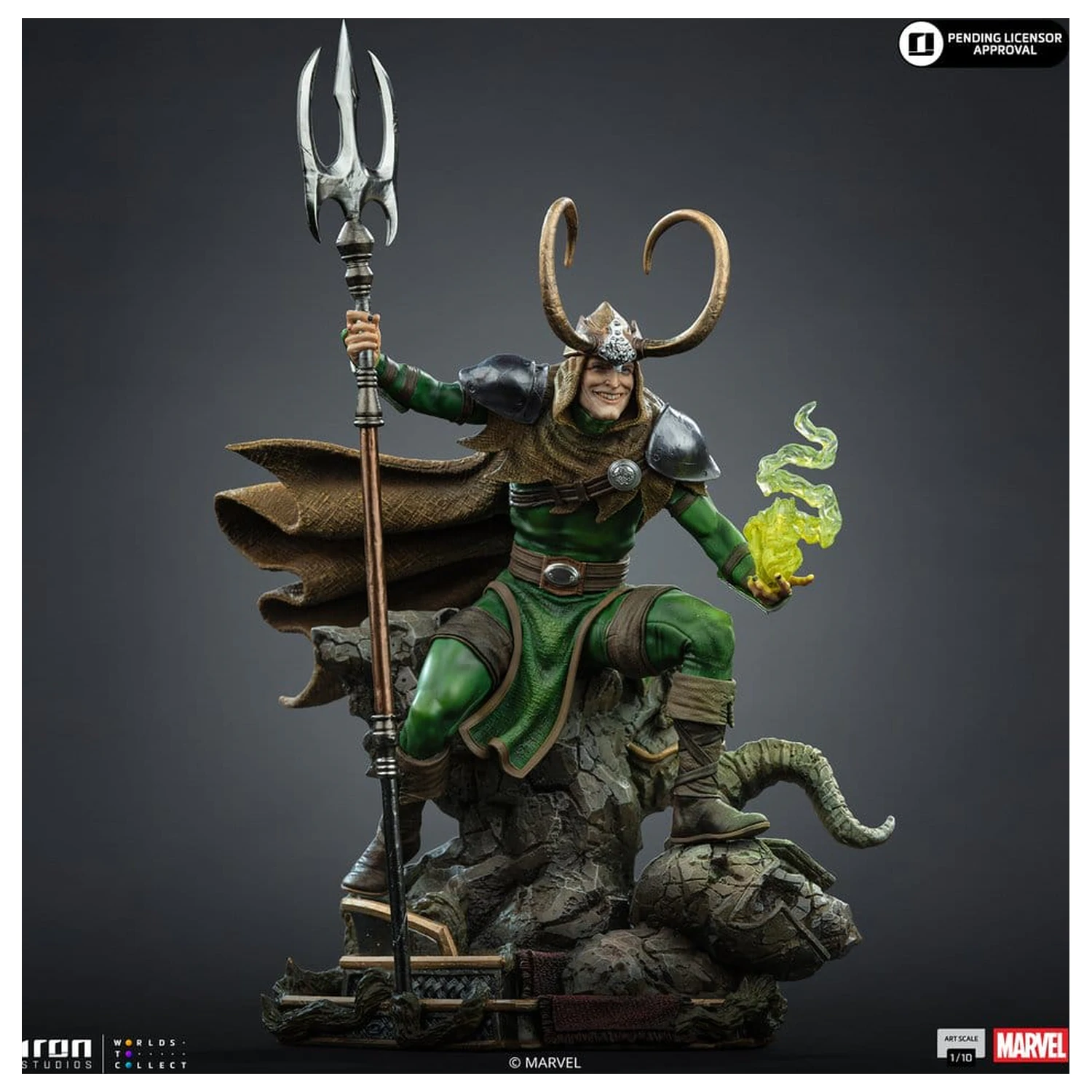 Marvel Comics Socha Art Scale 1/10 Loki 28 cm produktová fotografia