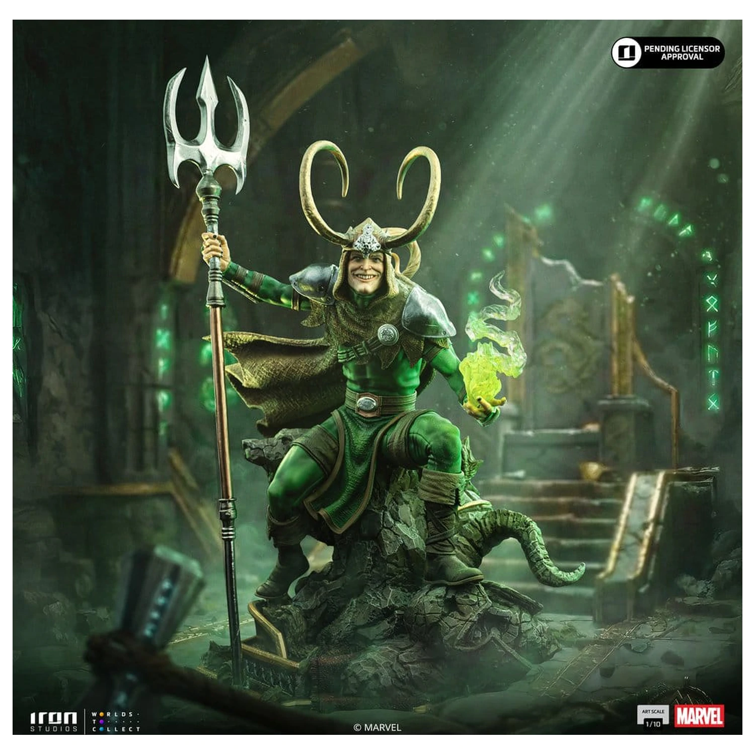Marvel Comics Socha Art Scale 1/10 Loki 28 cm produktová fotografia