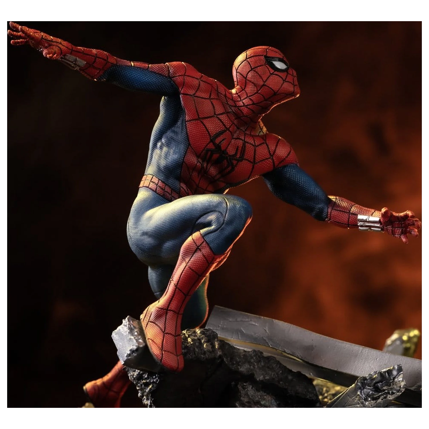 Marvel Comics Art Scale Socha 1/10 Spider-Man vs Hulk 38 cm produktová fotografia