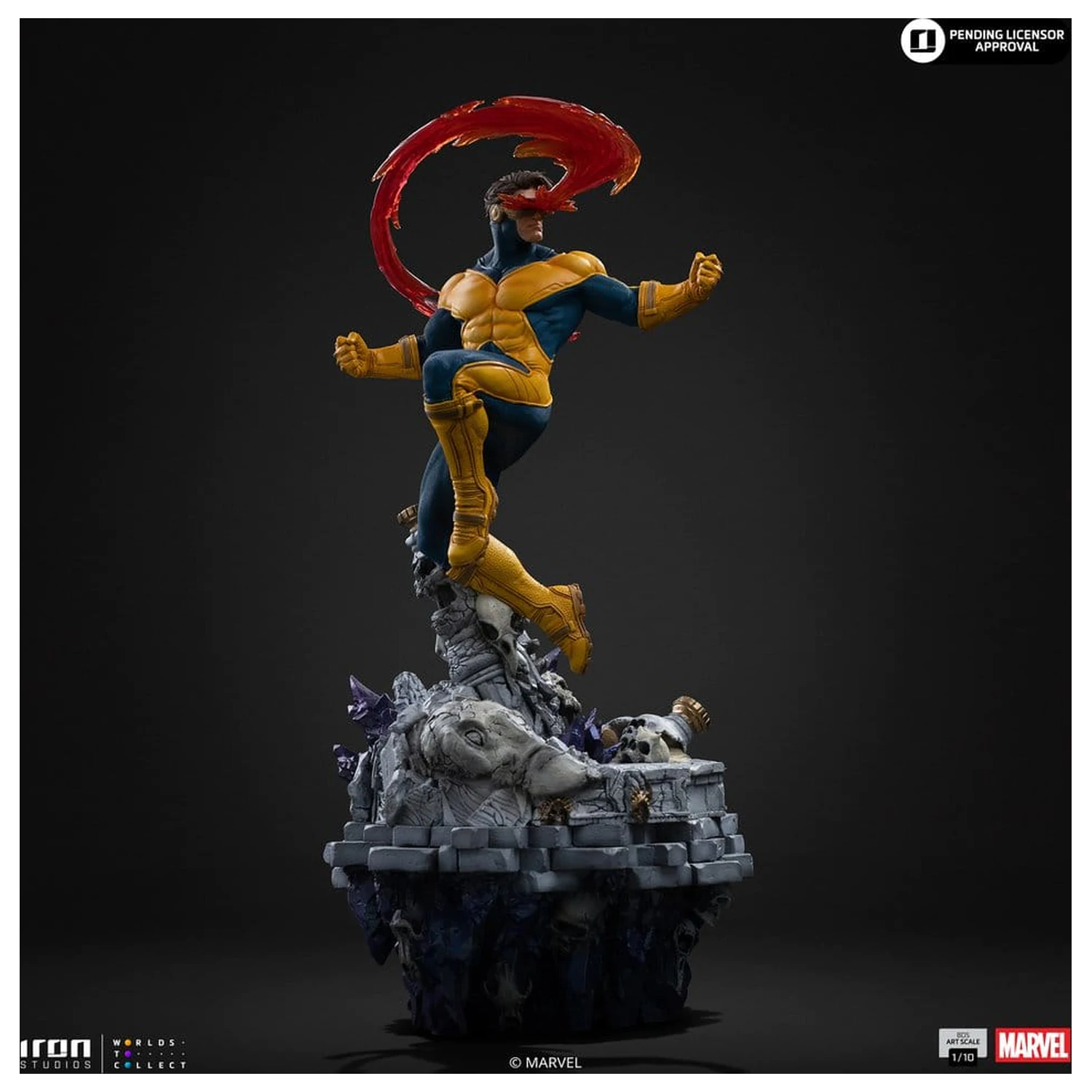 Marvel Comics BDS Art Scale Socha 1/10 Cyclops Deluxe 33 cm produktová fotografia