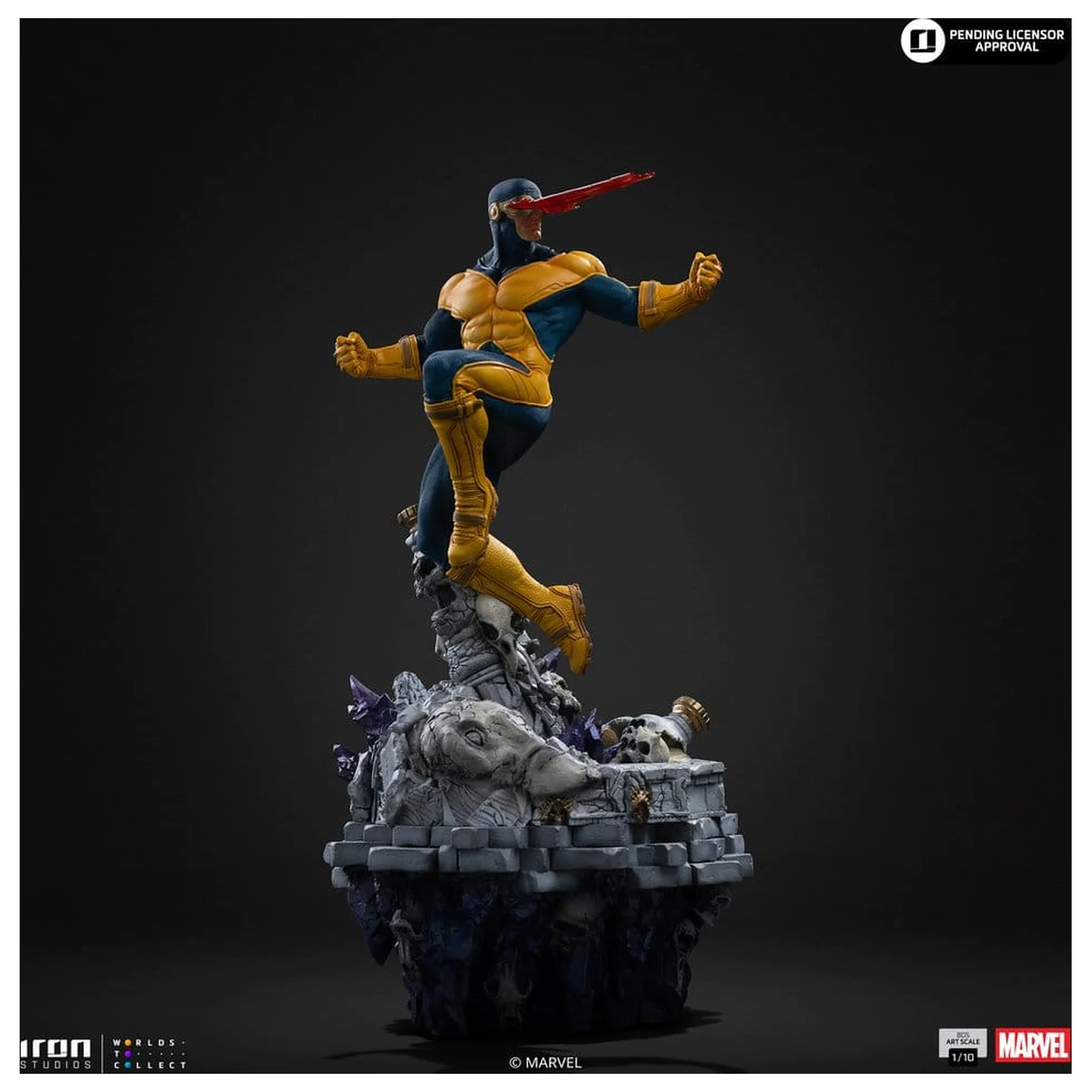Marvel Comics BDS Art Scale Socha 1/10 Cyclops Deluxe 33 cm produktová fotografia