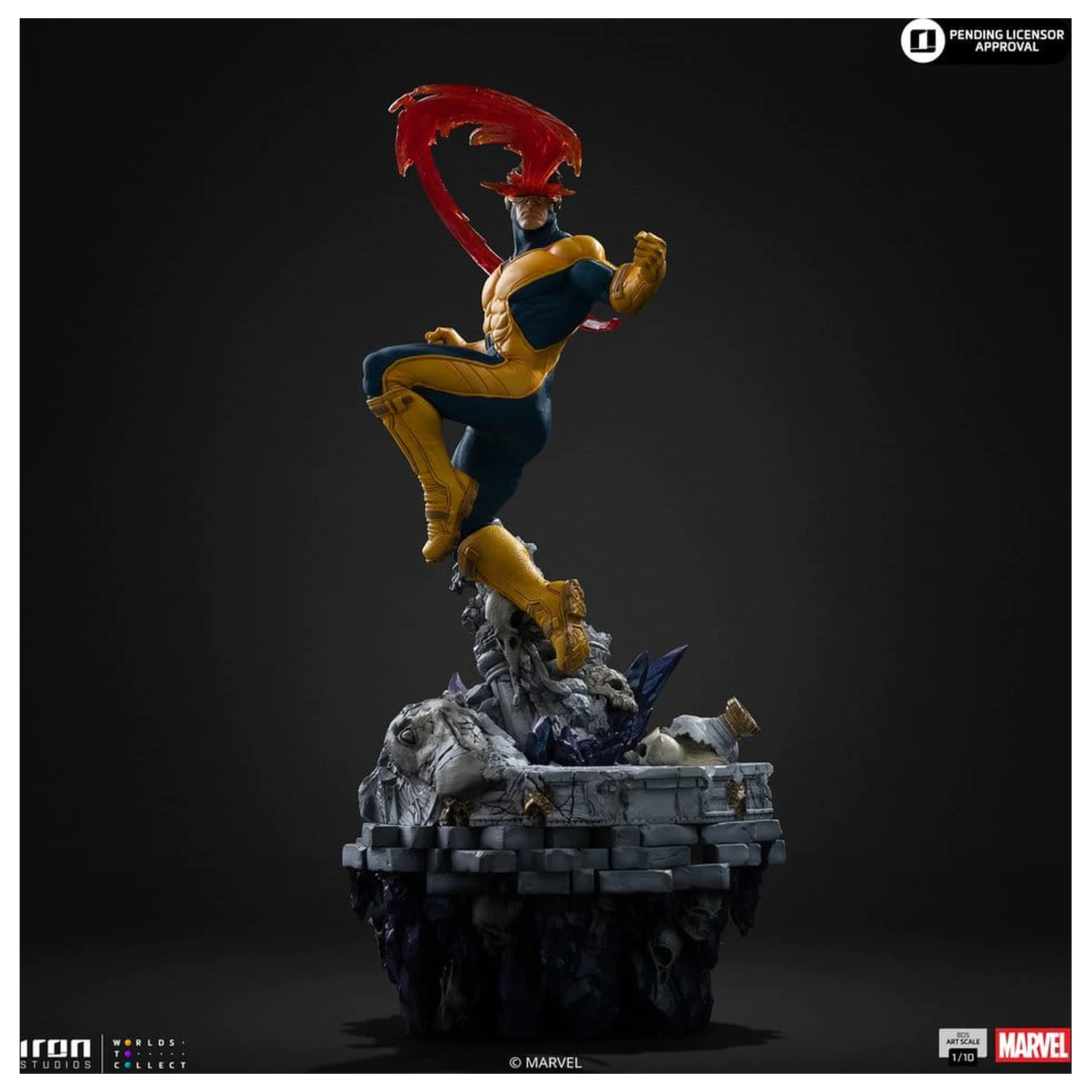 Marvel Comics BDS Art Scale Socha 1/10 Cyclops Deluxe 33 cm produktová fotografia
