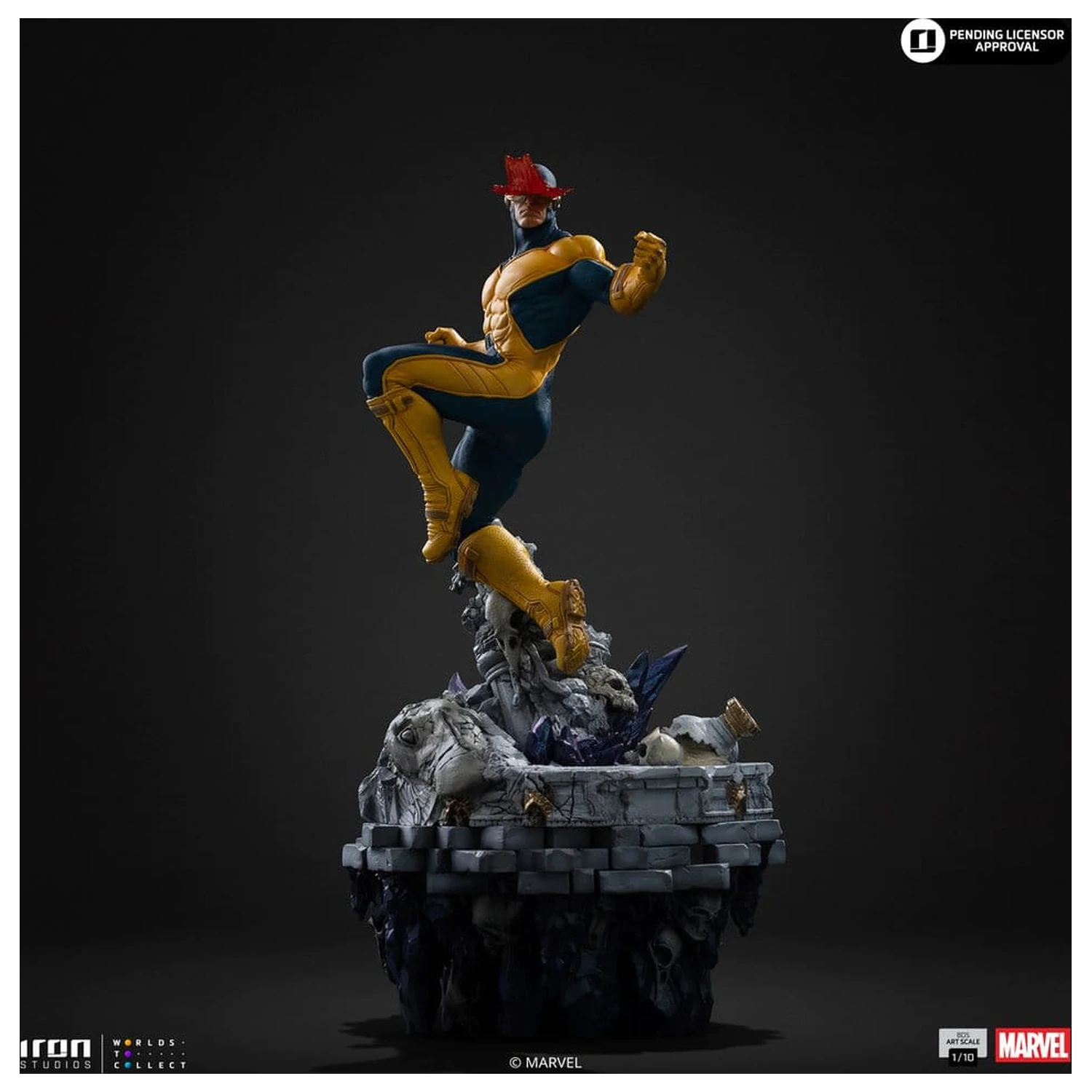 Marvel Comics BDS Art Scale Socha 1/10 Cyclops Deluxe 33 cm produktová fotografia