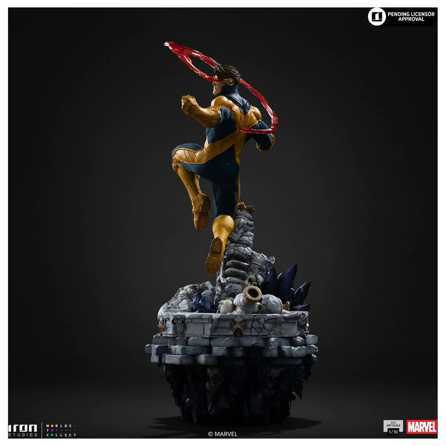 Marvel Comics BDS Art Scale Socha 1/10 Cyclops Deluxe 33 cm produktová fotografia