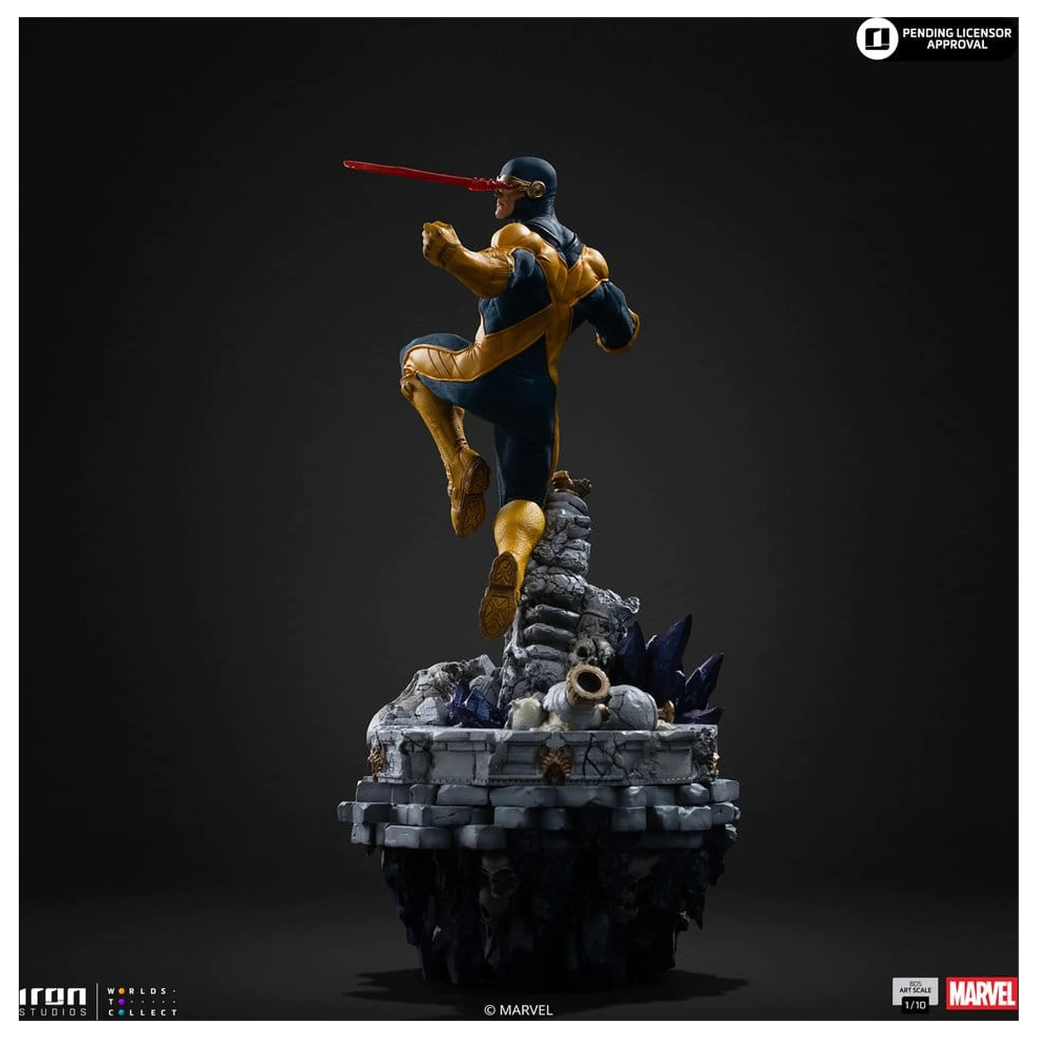 Marvel Comics BDS Art Scale Socha 1/10 Cyclops Deluxe 33 cm produktová fotografia
