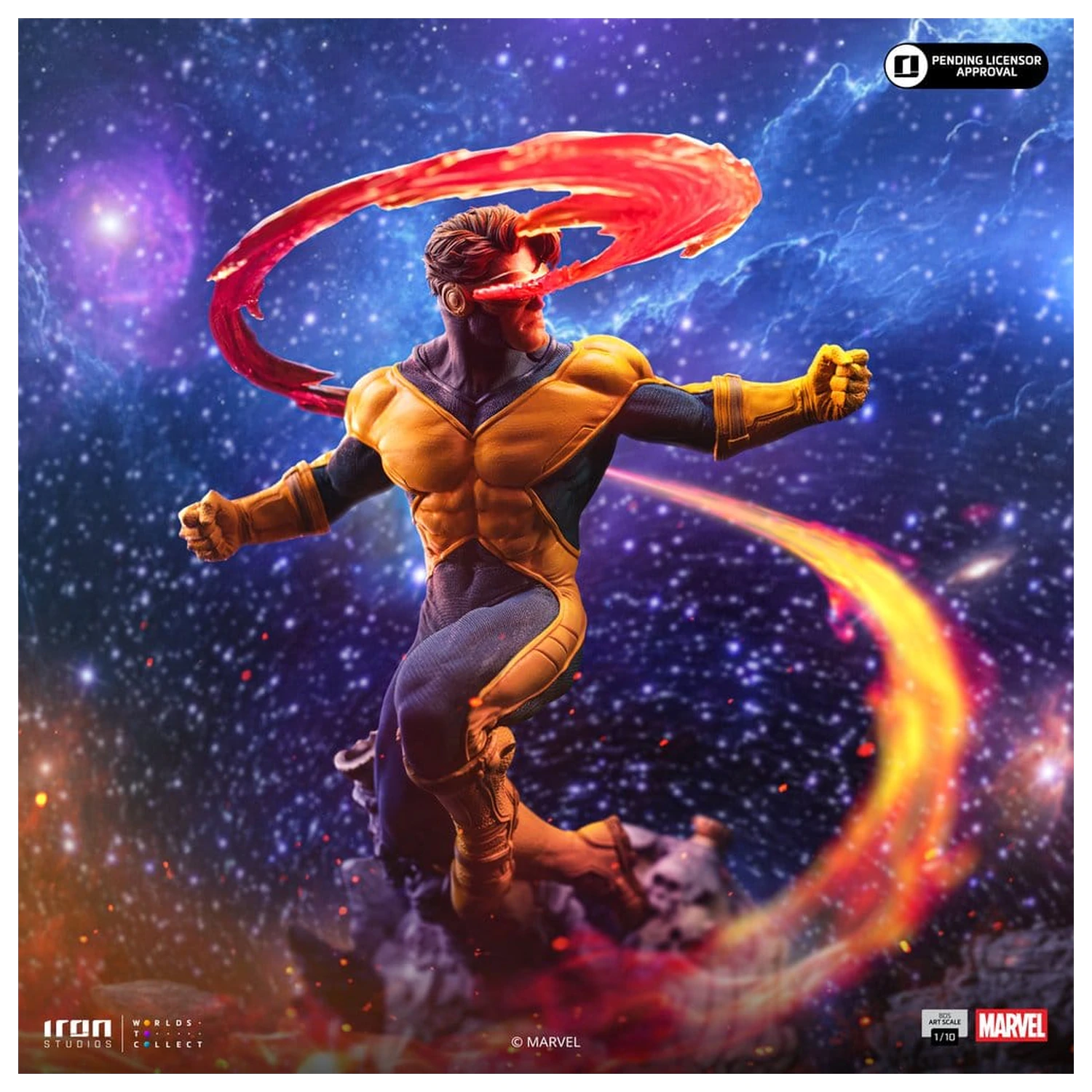 Marvel Comics BDS Art Scale Socha 1/10 Cyclops Deluxe 33 cm produktová fotografia
