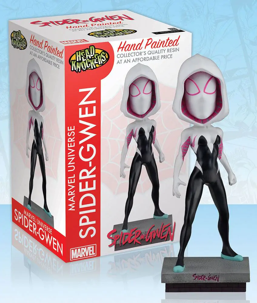 Marvel Comics Head Knocker kývajúca hlava Spider-Gwen Classic Masked 20 cm produktová fotografia