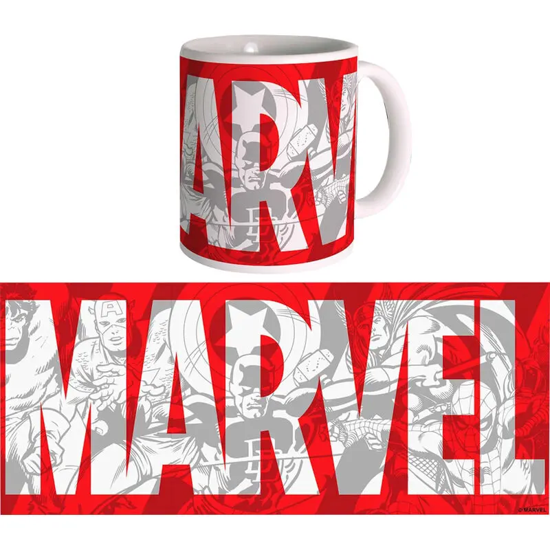 Marvel Comics Šálka Veľké Logo termékfotó