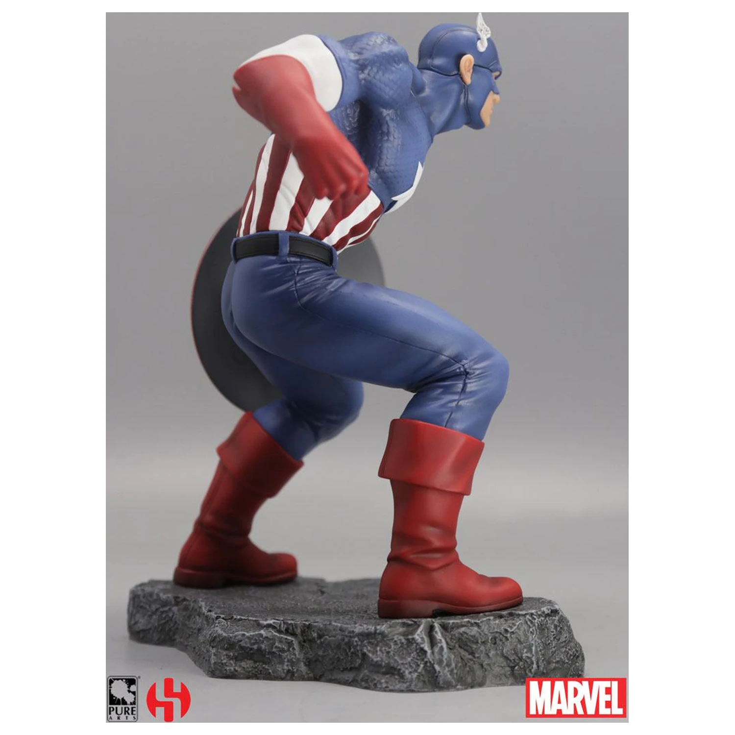 Marvel Comics Civil War socha 1/8 Captain America 22 cm produktová fotografia