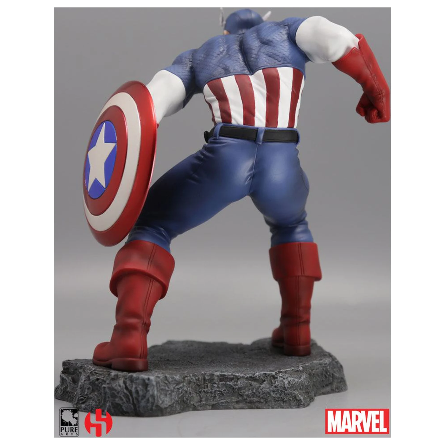 Marvel Comics Civil War socha 1/8 Captain America 22 cm produktová fotografia