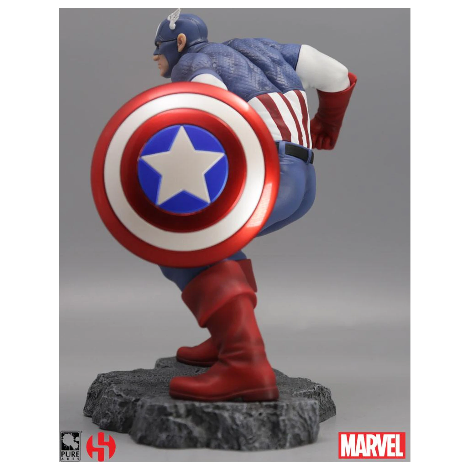 Marvel Comics Civil War socha 1/8 Captain America 22 cm produktová fotografia