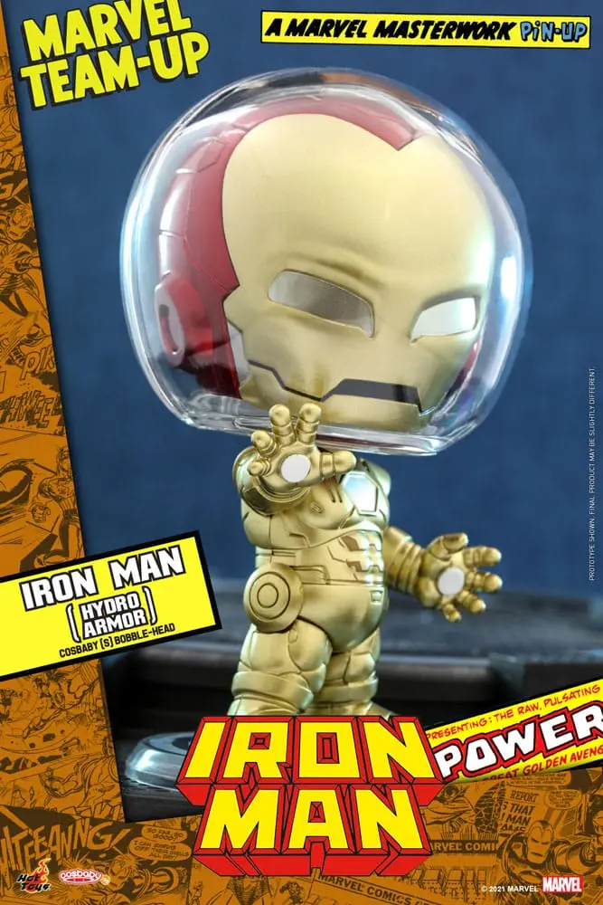 Marvel Comics Cosbaby (S) mini postavička Iron Man (Hydro brnenie) 10 cm termékfotó