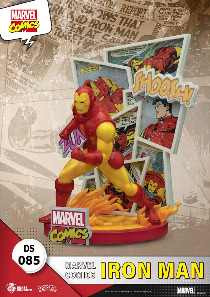 Marvel Comics D-Stage PVC Dioráma Iron Man 16 cm produktová fotografia