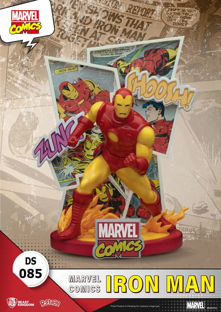 Marvel Comics D-Stage PVC Dioráma Iron Man 16 cm produktová fotografia