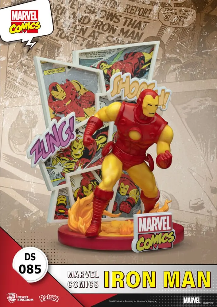 Marvel Comics D-Stage PVC Dioráma Iron Man 16 cm produktová fotografia