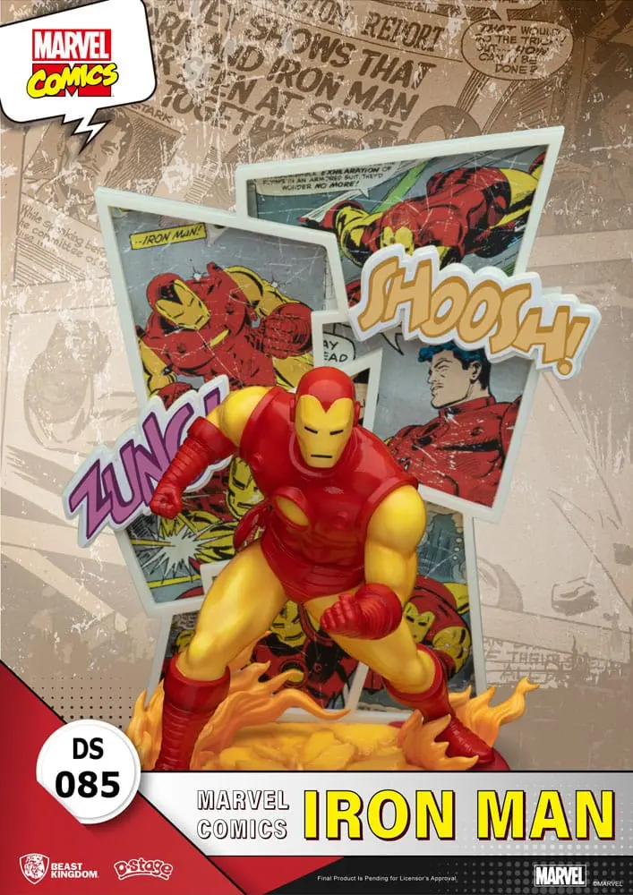 Marvel Comics D-Stage PVC Dioráma Iron Man 16 cm produktová fotografia