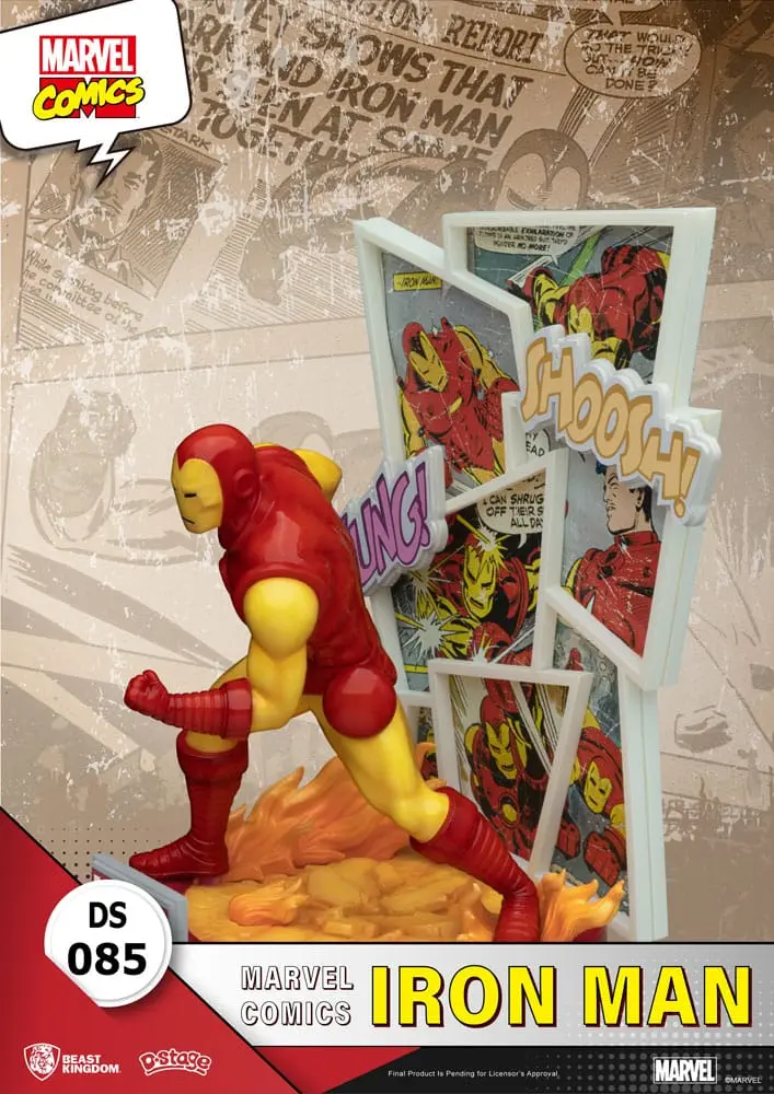 Marvel Comics D-Stage PVC Dioráma Iron Man 16 cm produktová fotografia
