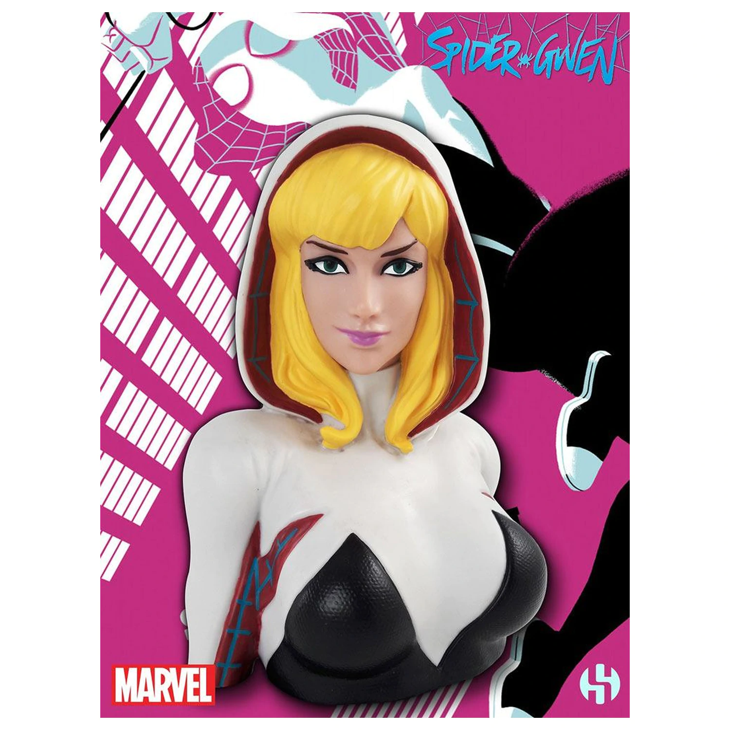 Marvel Comics Deluxe Pokladnička Spider-Gwen 20 cm produktová fotografia