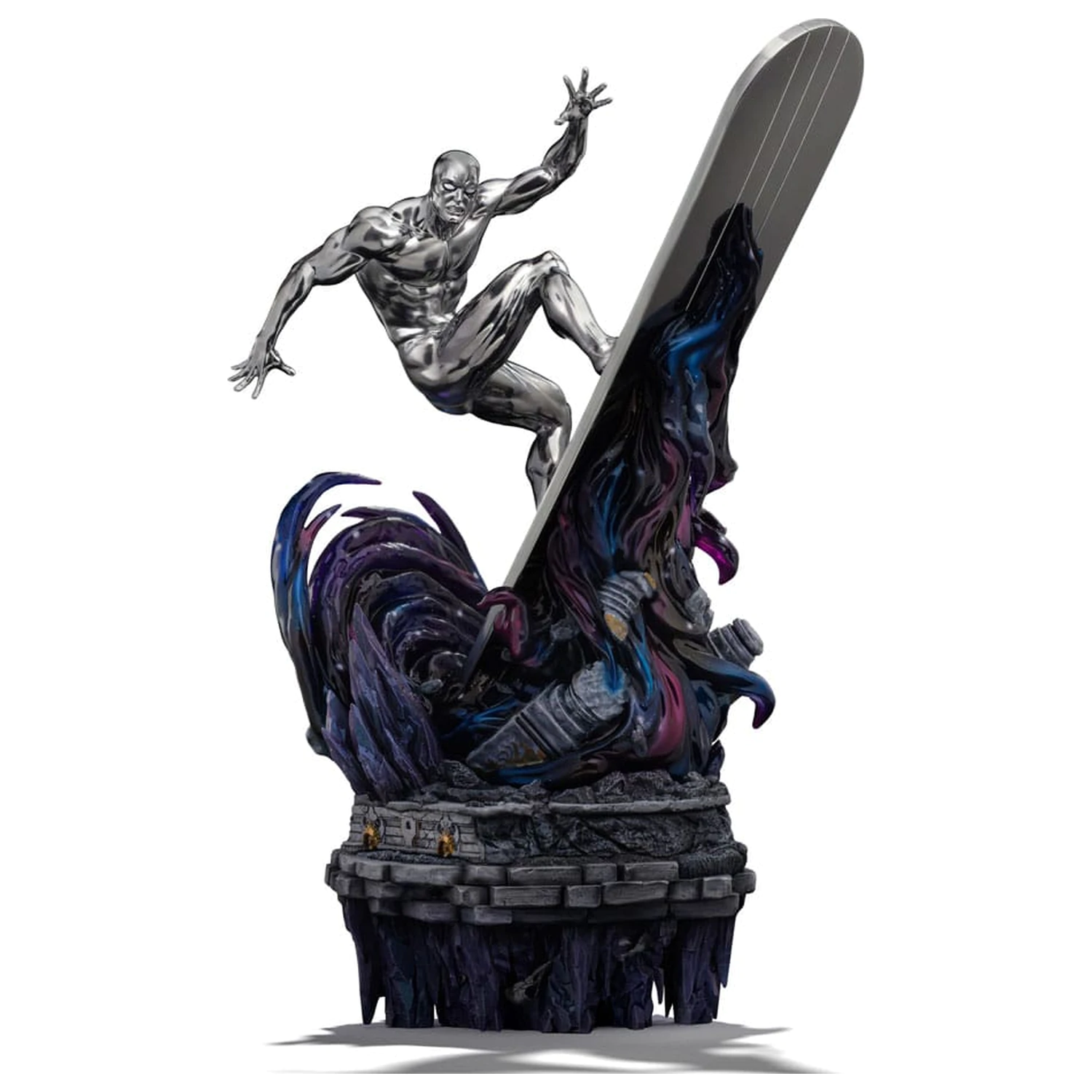 Marvel Comics Infinity Gauntlet Diorama Art Scale socha 1/10 Silver Surfer Deluxe 36 cm produktová fotografia