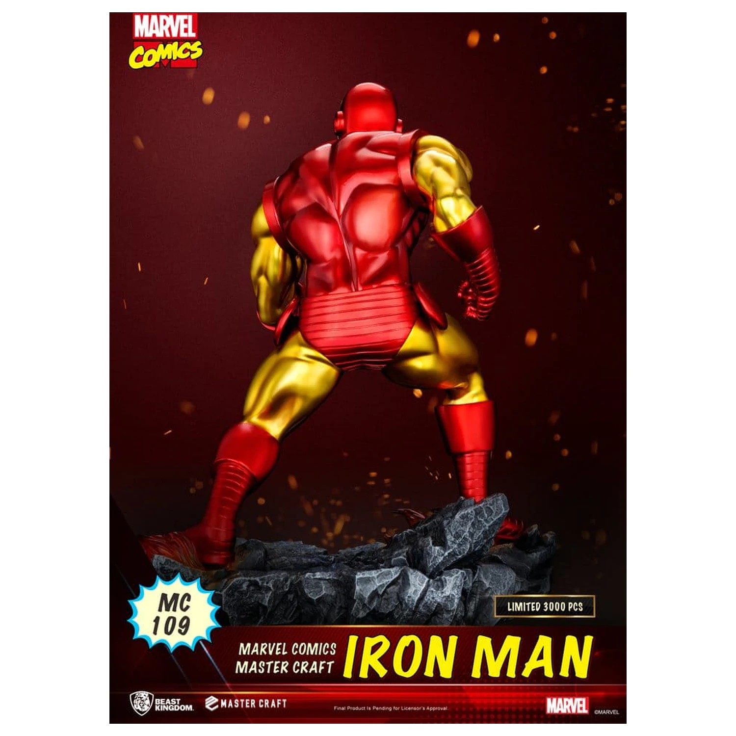 Marvel Comics Master Craft socha Iron Man 29 cm produktová fotografia