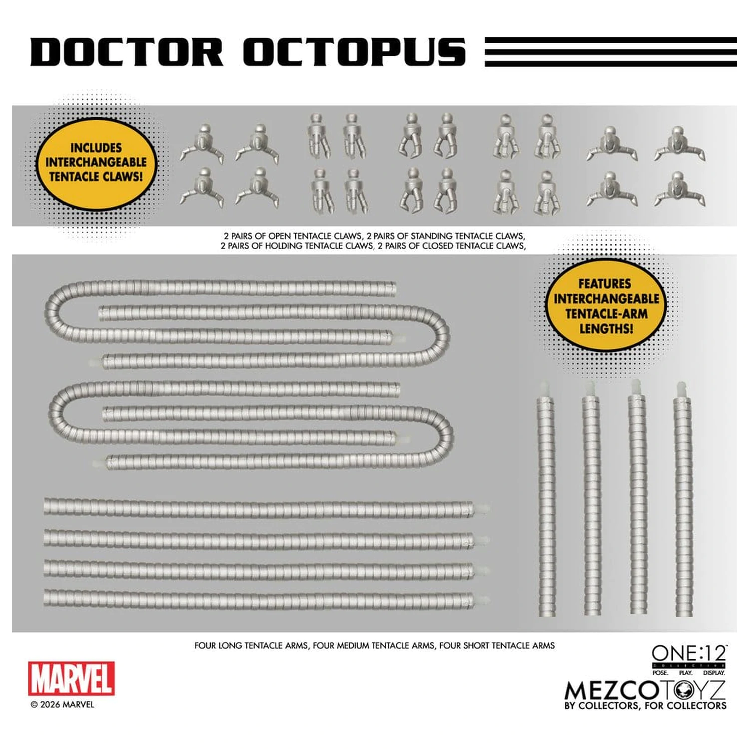 Marvel Comics One:12 Collective akčná figúrka 1/12 Doctor Octopus 16 cm produktová fotografia