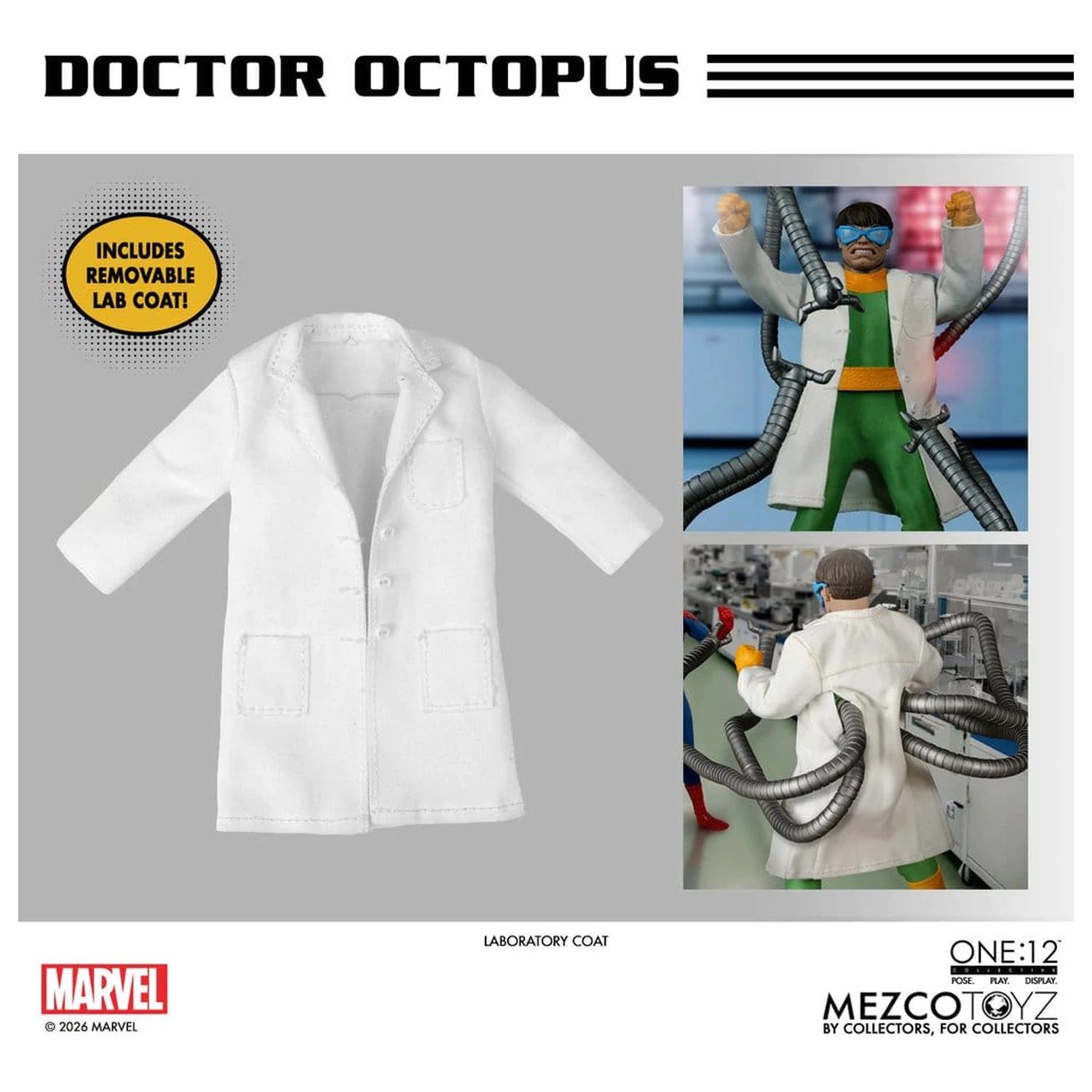Marvel Comics One:12 Collective akčná figúrka 1/12 Doctor Octopus 16 cm produktová fotografia