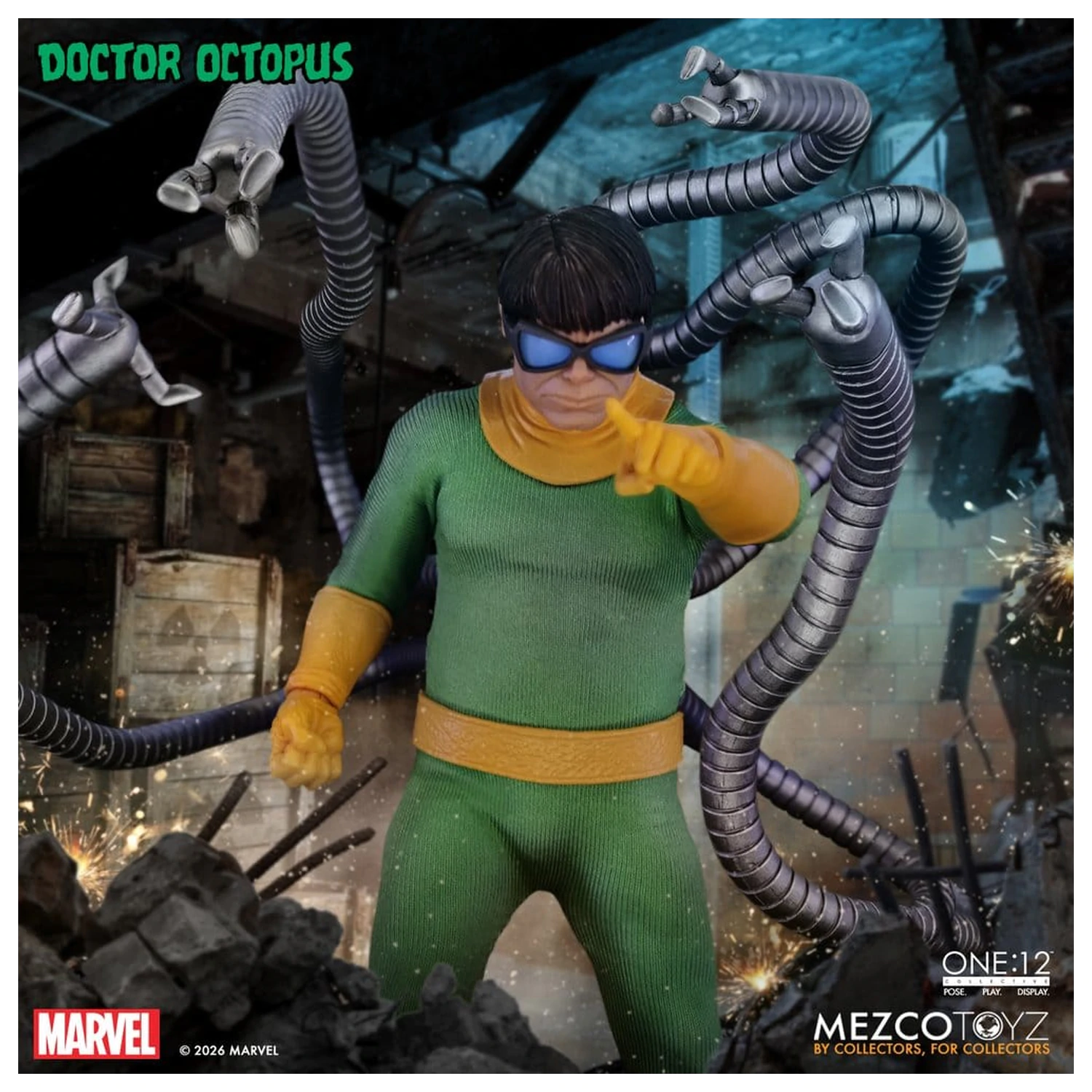 Marvel Comics One:12 Collective akčná figúrka 1/12 Doctor Octopus 16 cm produktová fotografia