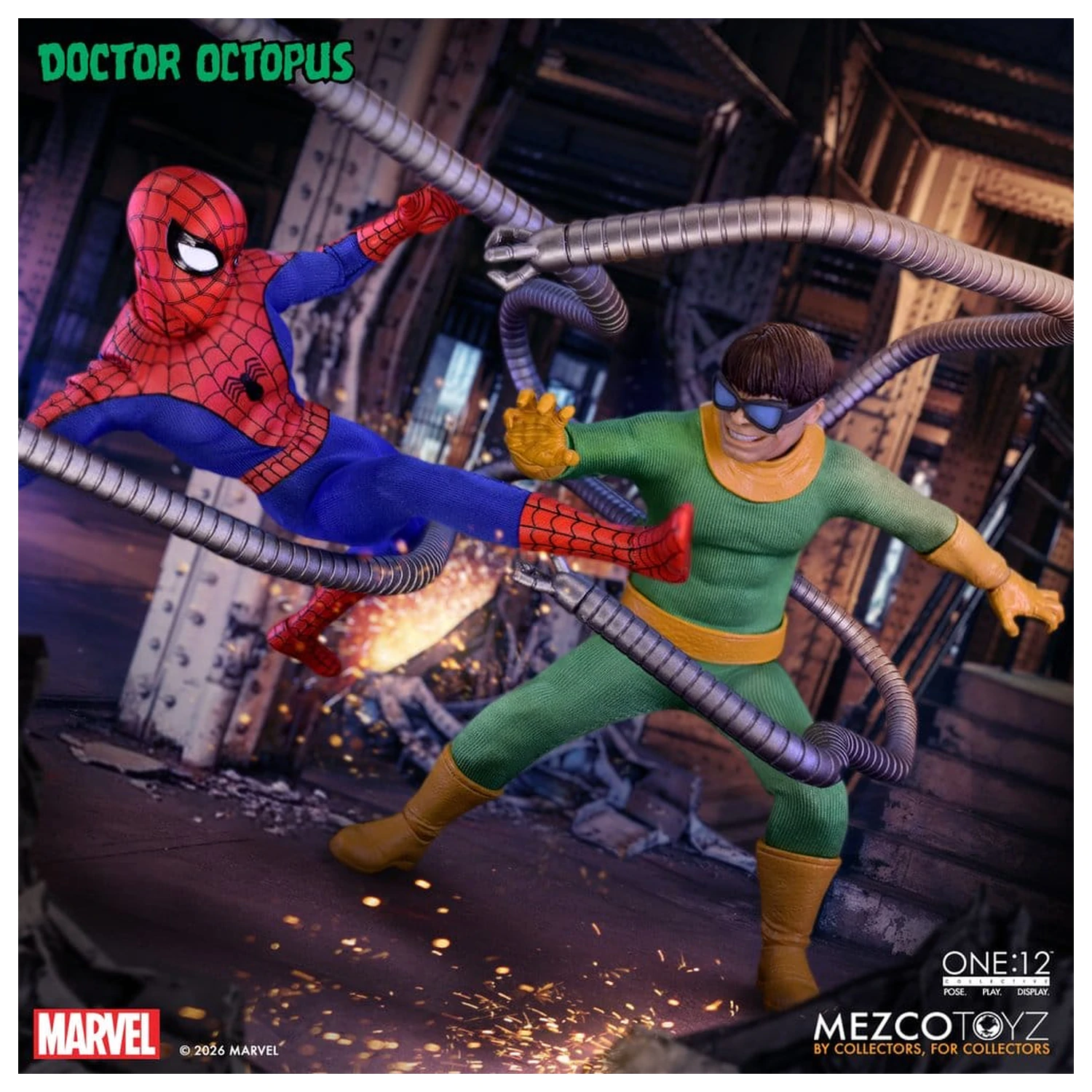 Marvel Comics One:12 Collective akčná figúrka 1/12 Doctor Octopus 16 cm produktová fotografia