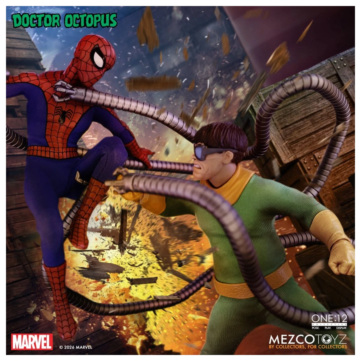 Marvel Comics One:12 Collective akčná figúrka 1/12 Doctor Octopus 16 cm produktová fotografia