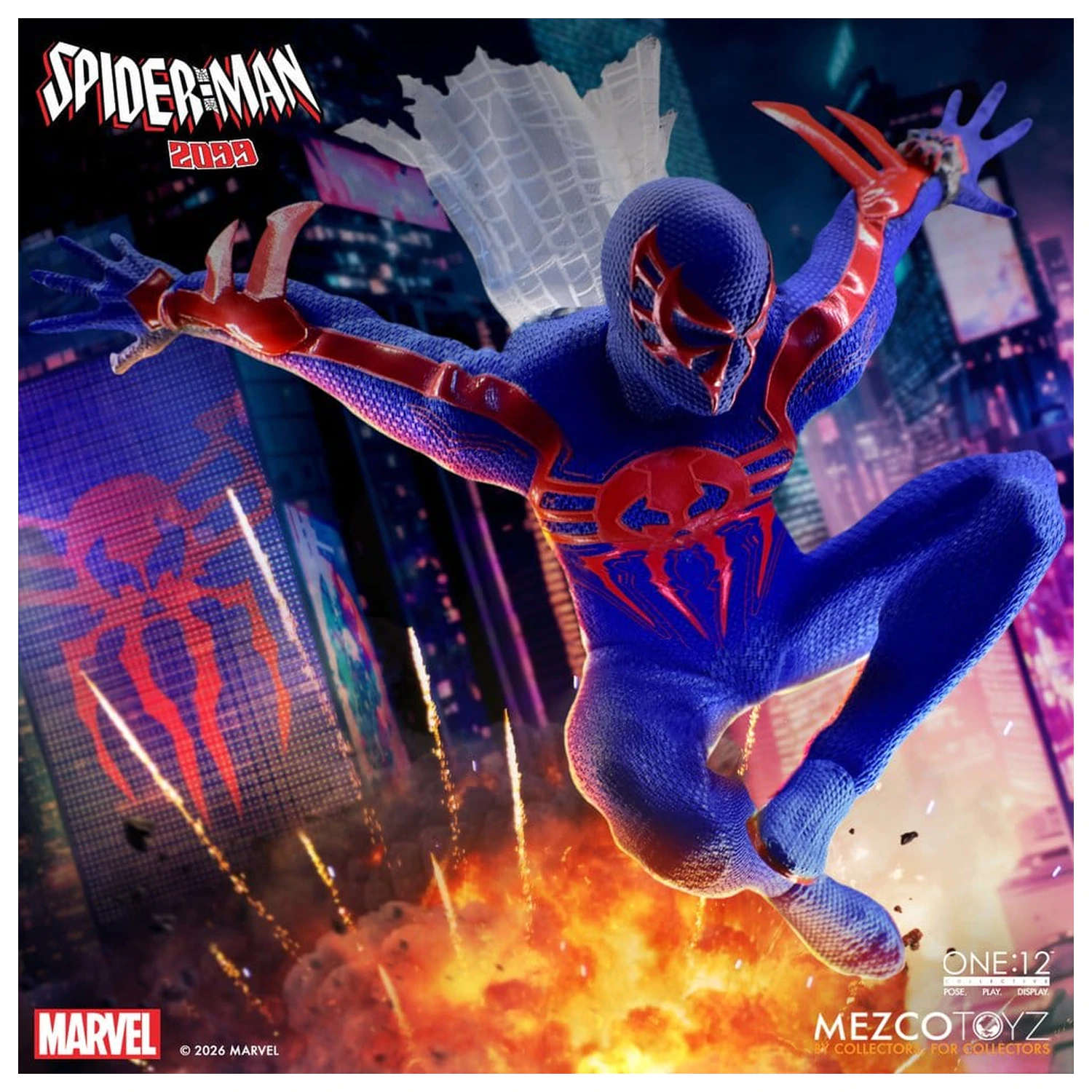 Marvel Comics One:12 Collective akčná figúrka 1/12 Spider-Man 2099 17 cm produktová fotografia