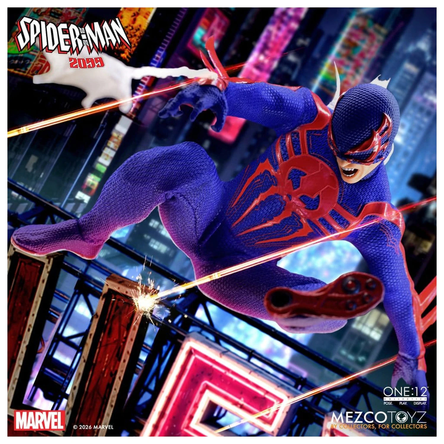 Marvel Comics One:12 Collective akčná figúrka 1/12 Spider-Man 2099 17 cm produktová fotografia