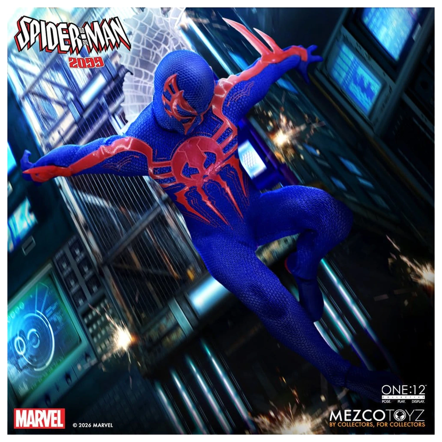 Marvel Comics One:12 Collective akčná figúrka 1/12 Spider-Man 2099 17 cm produktová fotografia