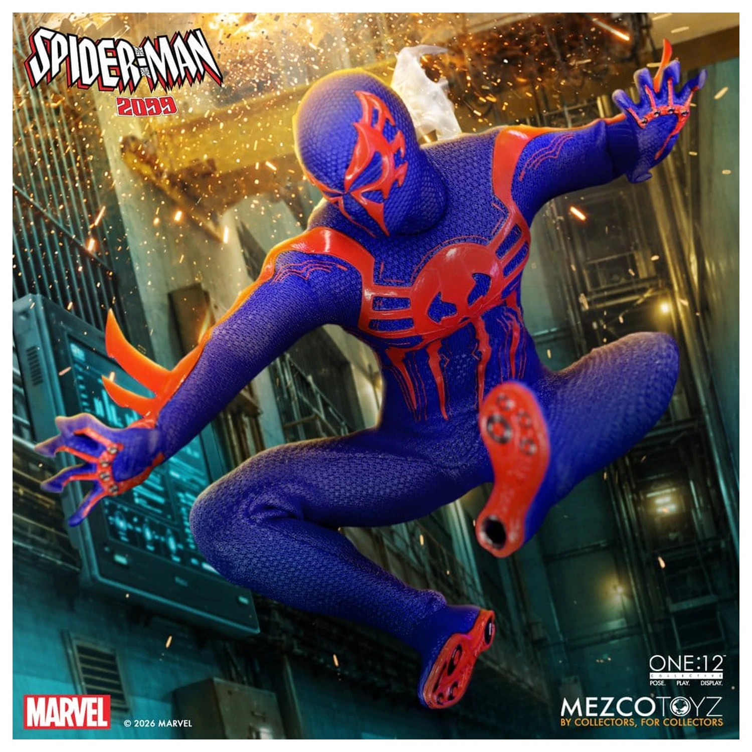 Marvel Comics One:12 Collective akčná figúrka 1/12 Spider-Man 2099 17 cm produktová fotografia