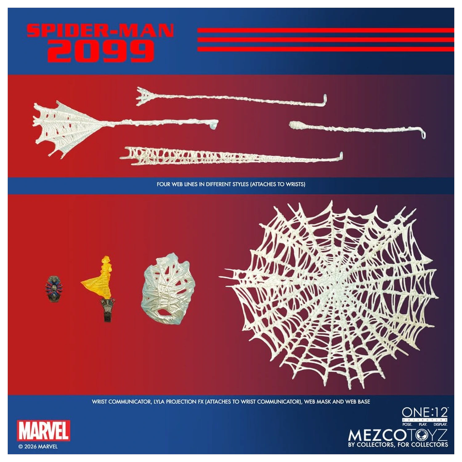 Marvel Comics One:12 Collective akčná figúrka 1/12 Spider-Man 2099 17 cm produktová fotografia