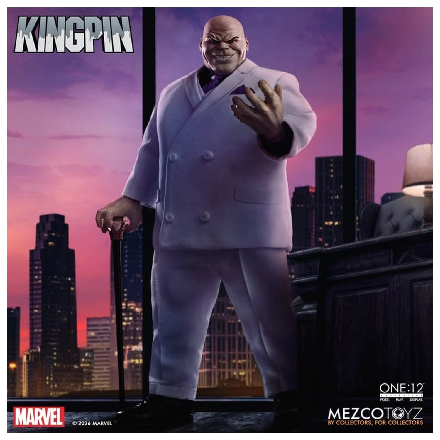 Marvel Comics One:12 Collective akčná figúrka 1/12 Kingpin 18 cm produktová fotografia