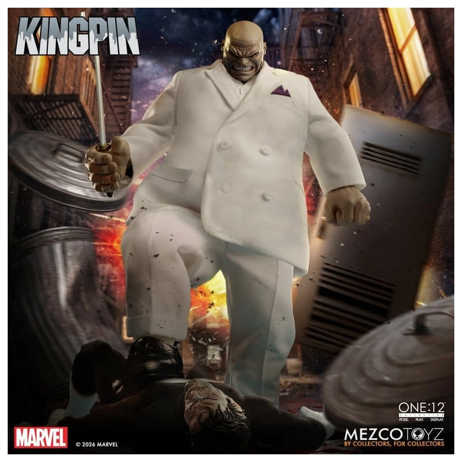 Marvel Comics One:12 Collective akčná figúrka 1/12 Kingpin 18 cm produktová fotografia