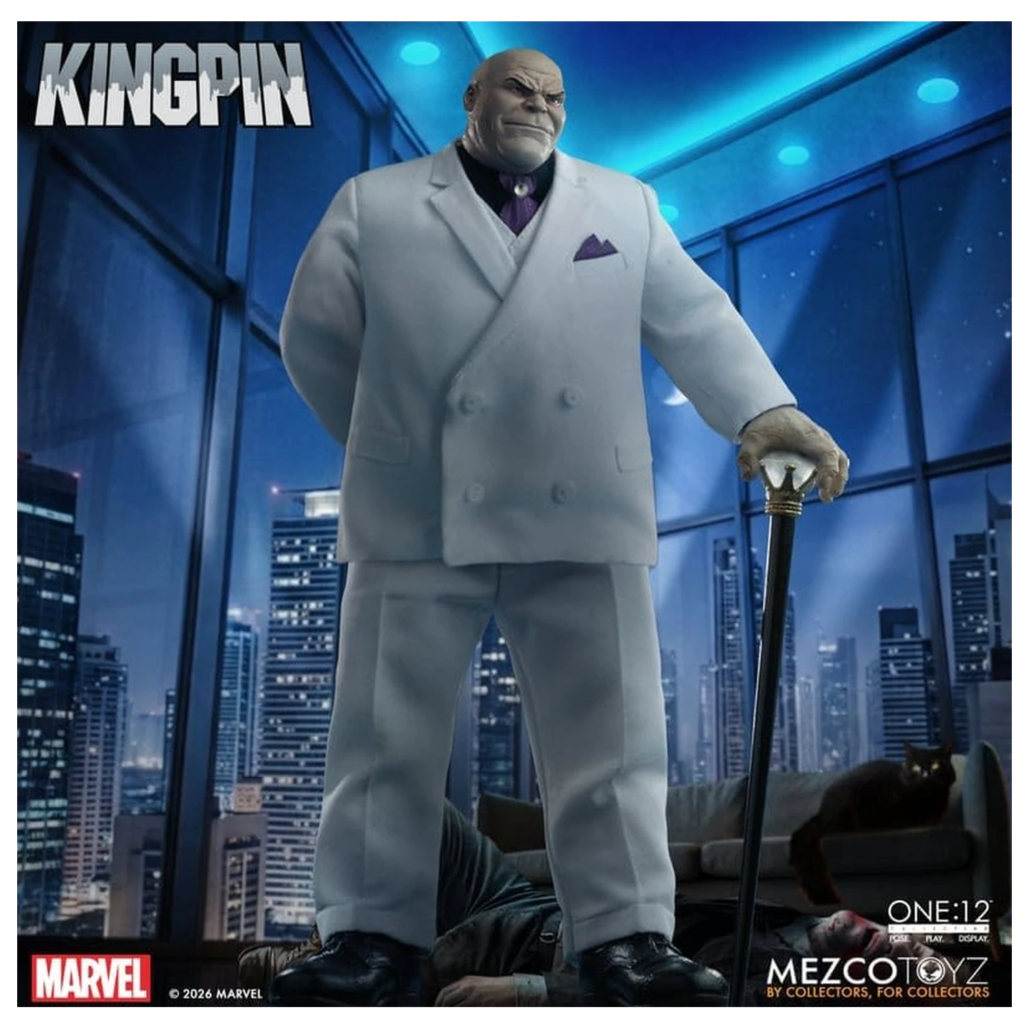Marvel Comics One:12 Collective akčná figúrka 1/12 Kingpin 18 cm produktová fotografia