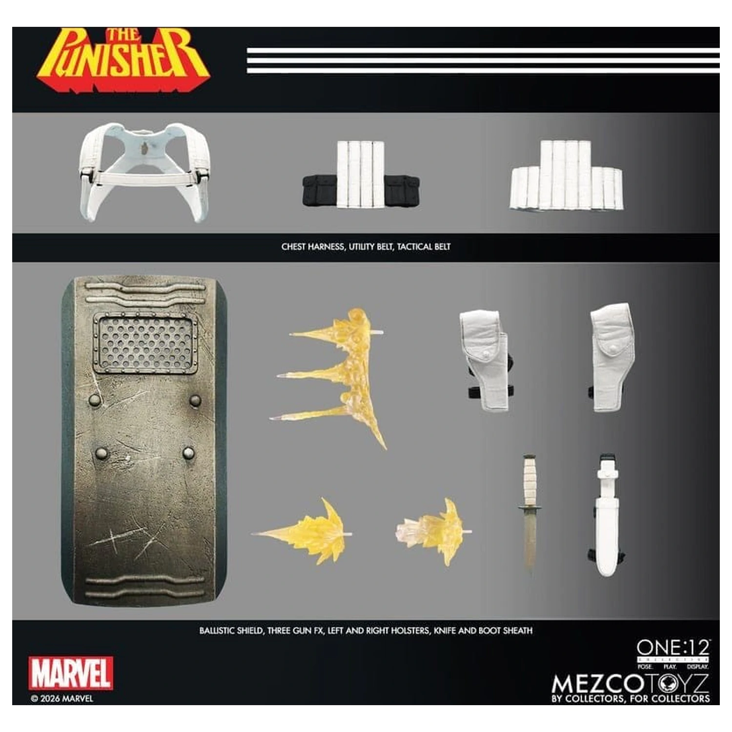 Marvel Comics One:12 Collective akčná figúrka 1/12 Punisher 17 cm produktová fotografia